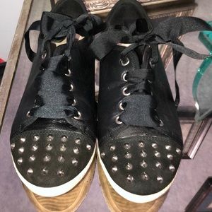 Stylish Black Leather London Sole shoes